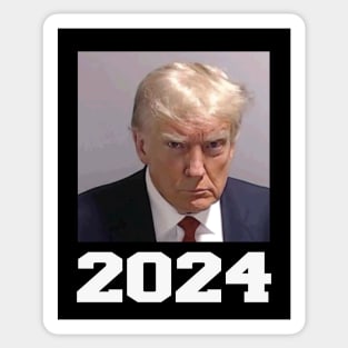 Trump 2024 Mugshot Sticker